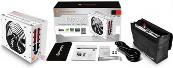 Thermaltake PSU colors Toughpower XT 1275W Platinum Snow Edition in white